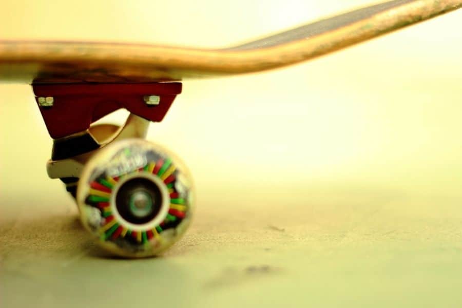 The Nose of a Skateboard